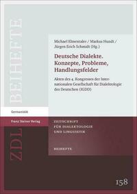 Deutsche Dialekte. Konzepte, Probleme, Handlungsfelder