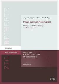 Syntax aus Saarbrücker Sicht 2