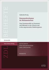 Kasussynkretismus im Alemannischen