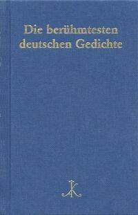Die berühmtesten deutschen Gedichte