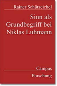 Sinn als Grundbegriff bei Niklas Luhmann