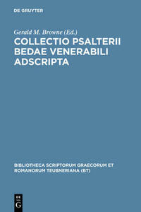 Collectio Psalterii Bedae venerabili adscripta