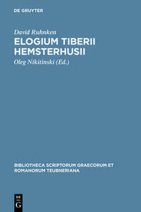 Elogium Tiberii Hemsterhusii