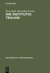 Die Institutio Traiani