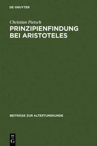 Prinzipienfindung bei Aristoteles