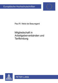 Mitgliedschaft in Arbeitgeberverbaenden und Tarifbindung