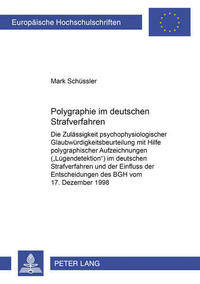 Polygraphie im deutschen Strafverfahren