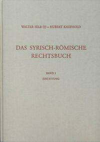 Das syrisch-römische Rechtsbuch