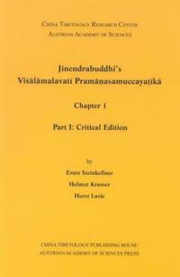 Jinendrabuddhi´s Visalamalavati Pramanasamuccayatika
