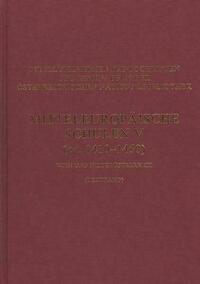 Mitteleuropäische Schulen V. (ca. 1410-1450) Wien und Niederösterreich