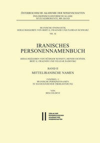 Mitteliranische Namen, Band II