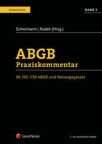 ABGB Praxiskommentar / ABGB Praxiskommentar - Band 3, 5.Auflage