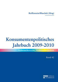 Konsumentpolitisches Jahrbuch 2009-2010