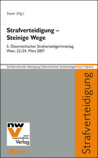 Strafverteidigung – Steinige Wege
