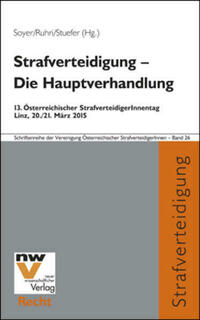 Strafverteidigung – Die Hauptverhandlung
