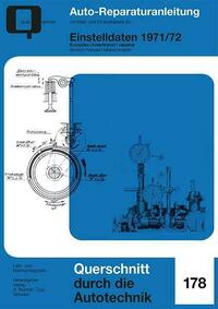 Einstelldaten 1971/72