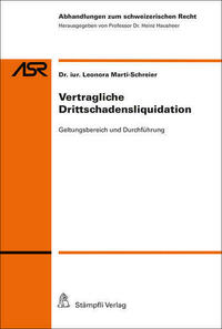 Vertragliche Drittschadensliquidation