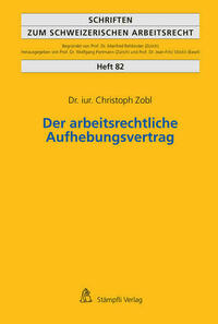 Der arbeitsrechtliche Aufhebungsvertrag