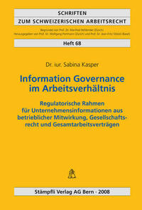 Information Governance im Arbeitsverhältnis