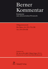 Die Miete, Art. 256 - 259i OR