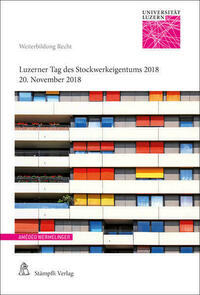 Luzerner Tag des Stockwerkeigentums 2018
