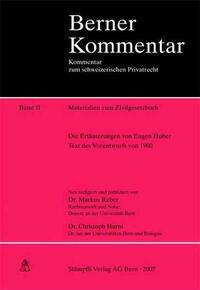 Materialien zum Zivilgesetzbuch Band II