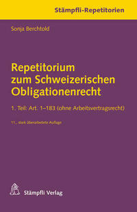 Repetitorium zum Schweizerischen Obligationenrecht