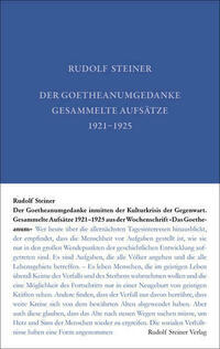 Der Goetheanumgedanke inmitten der Kulturkrisis der Gegenwart