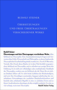Übersetzungen und freie Übertragungen verschiedener Werke