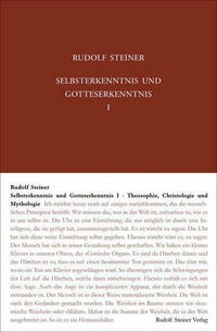 Selbsterkenntnis und Gotteserkenntnis I