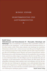 Selbsterkenntnis und Gotteserkenntnis II