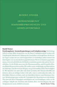 Erziehungskunst. Seminarbesprechungen und Lehrplanvorträge
