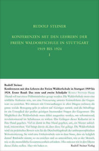 Konferenzen mit den Lehrern der Freien Waldorfschule 1919 bis 1924