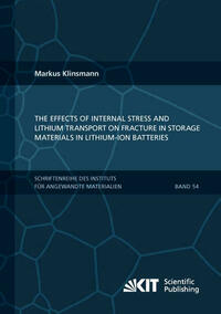 The Effects of Internal Stress and Lithium Transport on Fracture in Storage Materials in Lithium-Ion Batteries