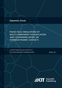 Phase-field simulations of multi-component solidification and coarsening based on thermodynamic datasets