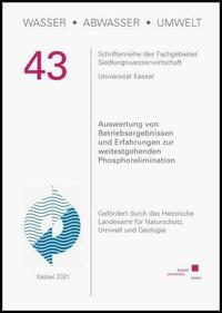 Wasser Abwasser Umwelt Auswertung von Betriebsergebnissen und Erfahrungen zur weitestgehenden Phosphorelimination