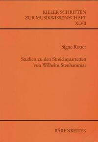 Studien zu den Streichquartetten von Wilhelm Stenhammar