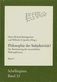 Philosophie der Subjektivität?