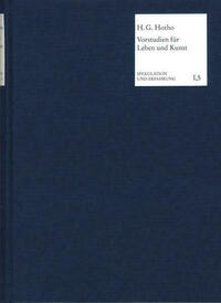 Vorstudien für Leben und Kunst