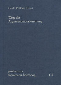 Wege der Argumentationsforschung