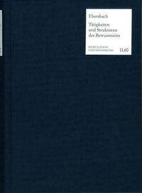 Tätigkeiten und Strukturen des Bewusstseins