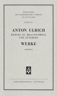 Werke. Historisch-kritische Ausgabe. Aramena.