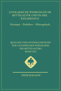 Literarische Widmungen im Mittelalter und in der Renaissance
