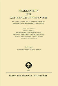 Reallexikon für Antike und Christentum