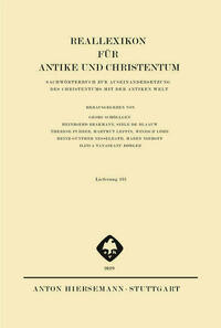 Reallexikon für Antike und Christentum