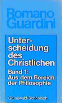 Unterscheidung des Christlichen