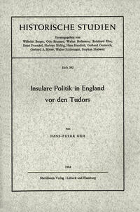 Insulare Politik in England vor den Tudors