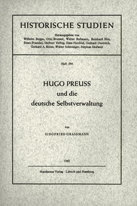 Hugo Preuss und die deutsche Selbstverwaltung