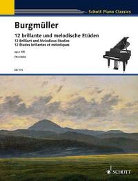 12 brillante und melodische Etüden