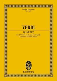 Streichquartett e-Moll